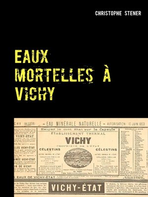 Eaux mortelles à Vichy - ebook